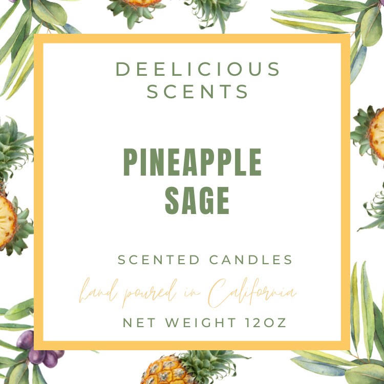 Pineapple Sage - Limited Edition Luxe Candle